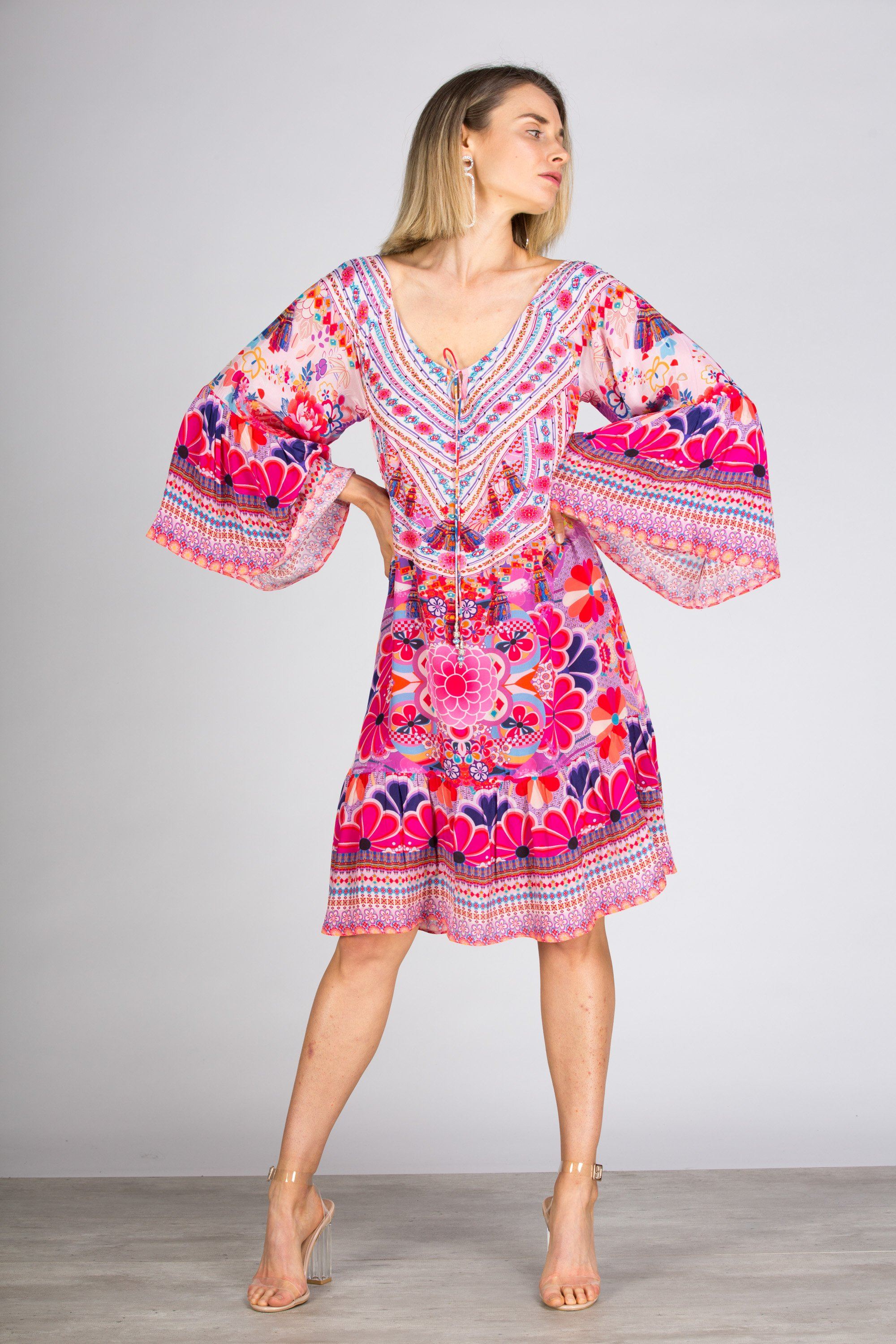 CHERRY BLOSSOM - GYPSY DRESS - TheSwankStore